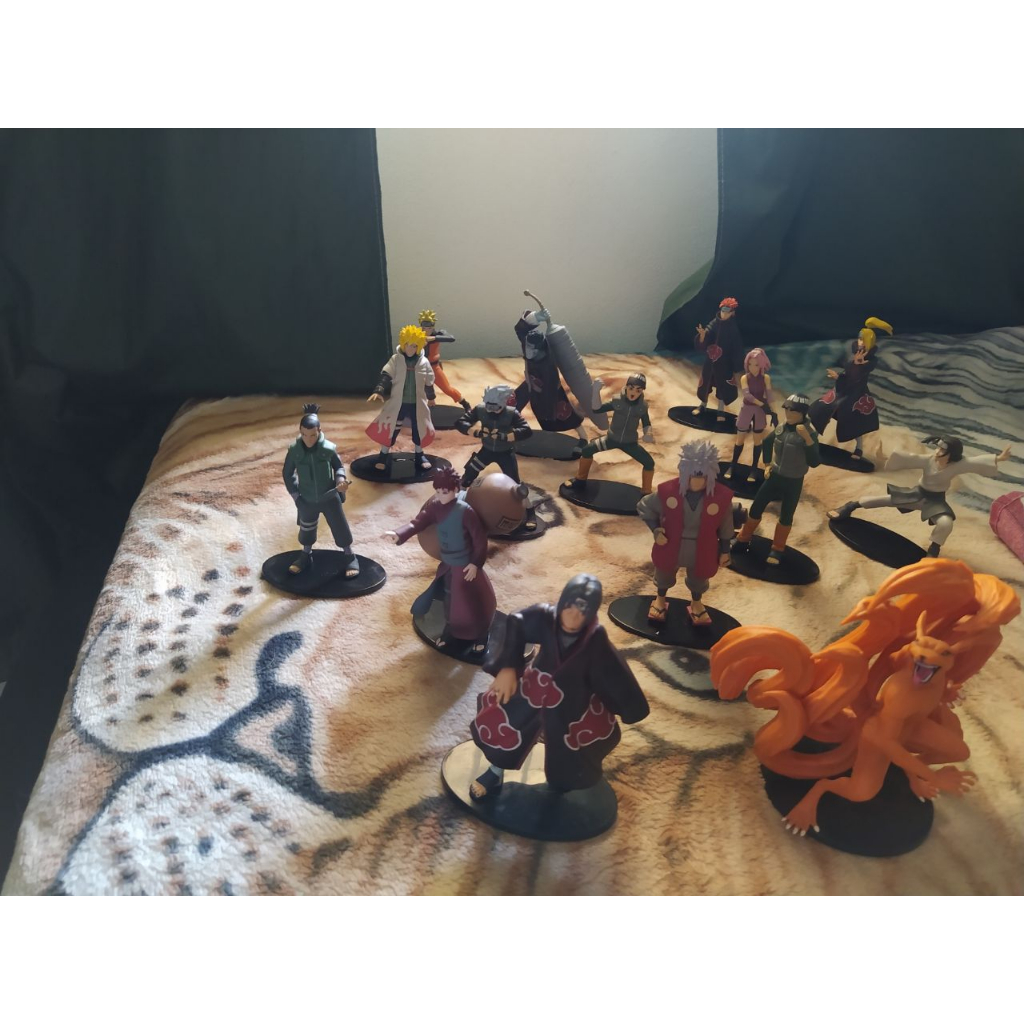 Coleção bonecos Action Figure Naruto Planeta DeAgostini