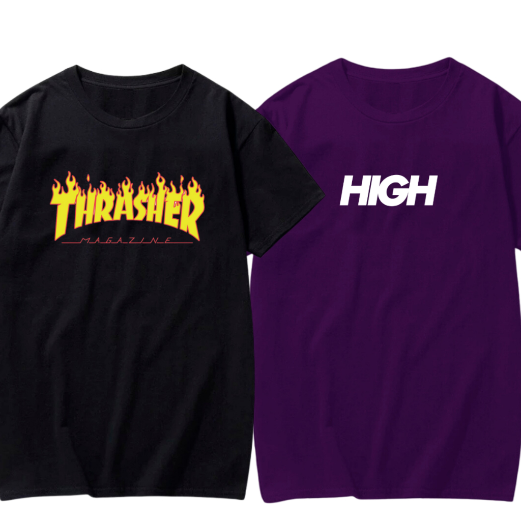 Kit 2 Camisa, Camiseta Sk8 Streetwear Moda Casual - Envio Imediato ...