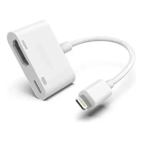 Adaptador Hdmi Para iPhone 5/6/7/ 8 X /11/ iPad