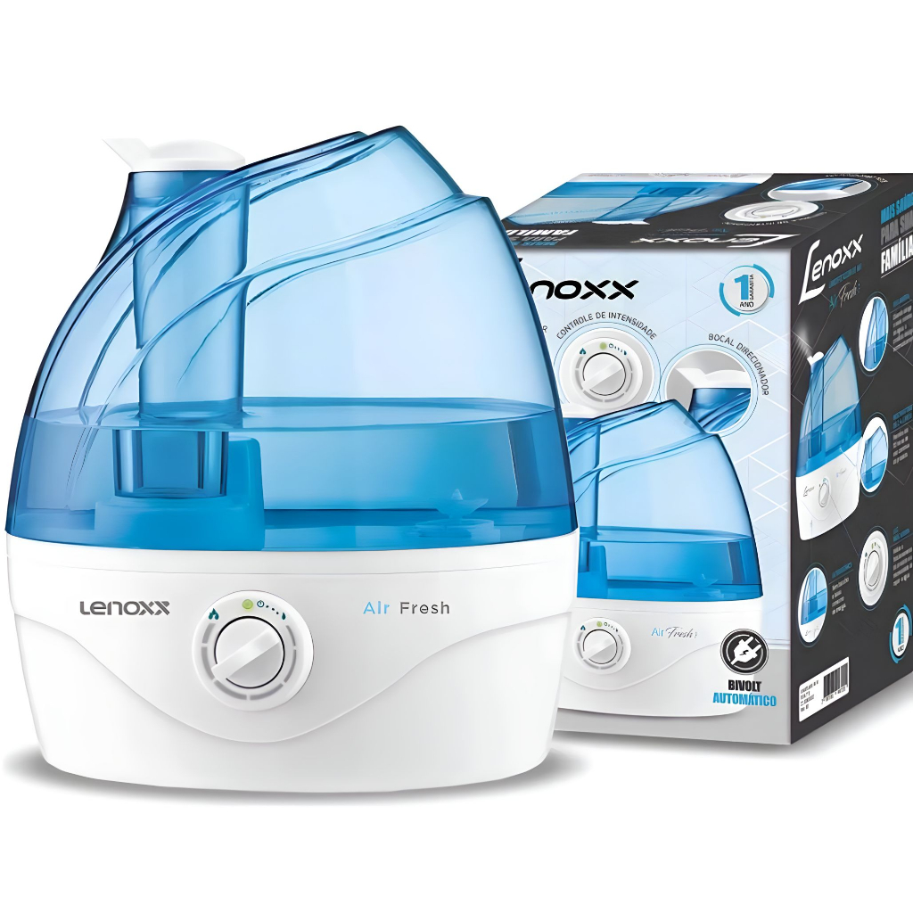 Umidificador De Ar Air Fresh Lenoxx Sem Barulho e Baixa Consumo Energia ...