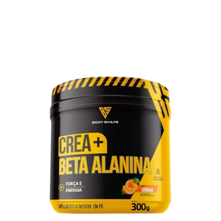 Creatina e Beta Alanina Body Shape 300g para Forca e Resistencia no Treino