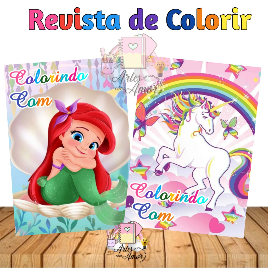 Revistinha Colorir Luluca 10x15