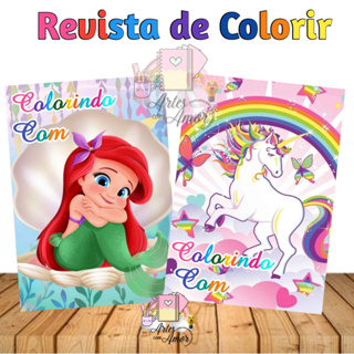 20 Mini Kit de Colorir 10x15 My Little Pony