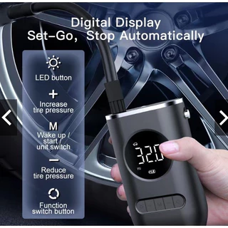 Bomba Ar Portátil Xiaomi Mini Compressor Carro Pneu Inflator Bomba De Ar Elétrica