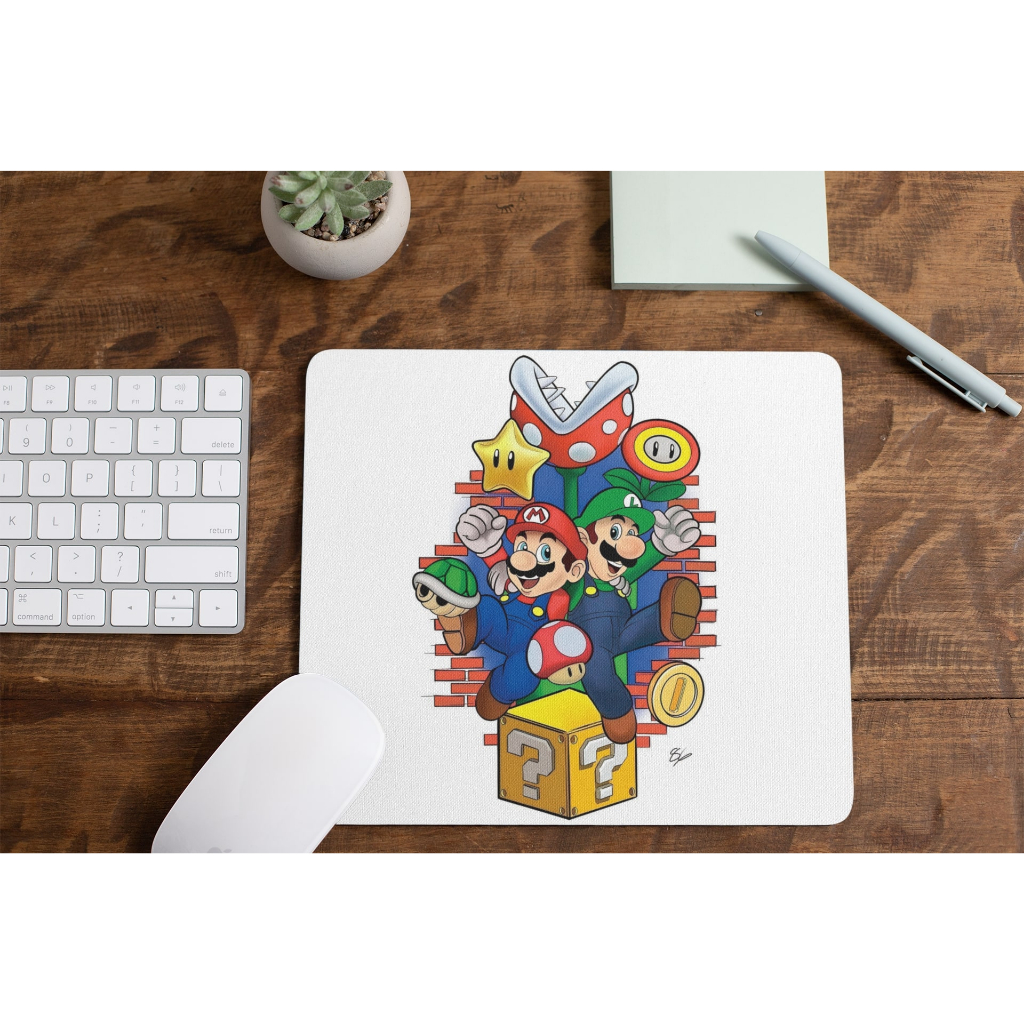 Mouse Pad Mapa Jogo Super Mário World