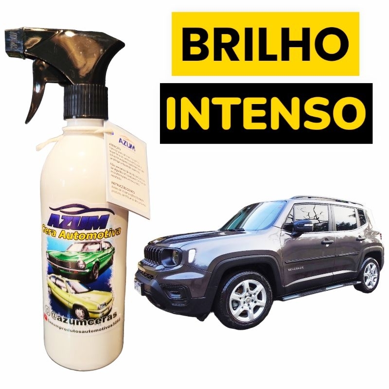 LANÇAMENTO Cera Líquida AZUM (BRILHO INTENSO E PROTEÇÃO) | Shopee Brasil