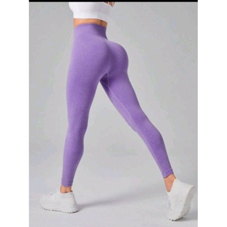 SHEIN Yoga Futuristic Legging esportiva cintura larga bolso do telefone