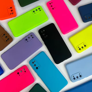 Capinha Para Samsung S20 / Capa Case Silicone Aveludada Colorida Forrada (CF26) (01).
