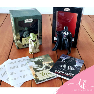 Kit Livreto - Yoda-Bring You Wisdom, I Will 1ª End+ boneco Livreto - Darth Vader In A Box - Together We Can Rule The Galaxy 1ª Ed + boneco