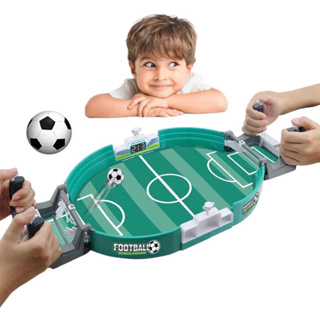 Mini jogo de futebol, jogo de mesa engraçado com dois jogos