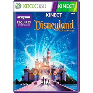 KINECT DISNEYLAND- XBOX 360 JOGO MIDIA FISICA ORIGINAL -X360