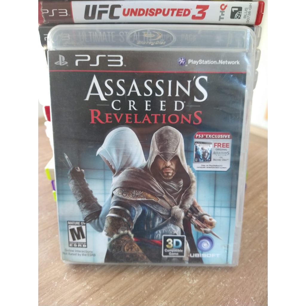 Assassins Creed Ii Ps3 Jogo Blu-ray Físico Usado Impecável