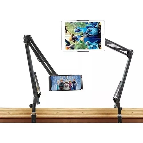 Suporte P/mesa Articulado Universal P/tablet,cel E Microfone