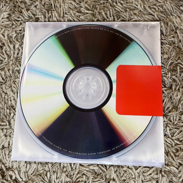 LP Yeezus - Kanye West (Vinil Azul Marbled) | Shopee Brasil