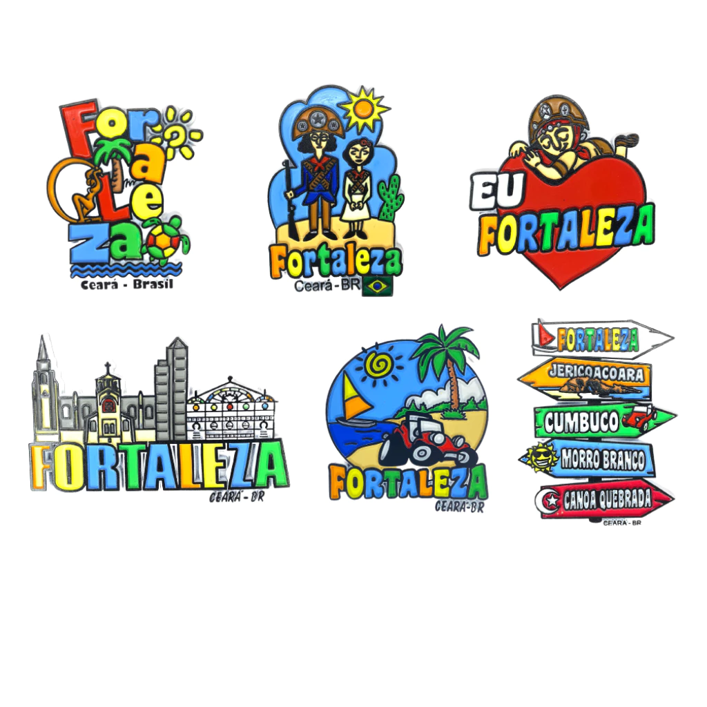 Imãs de Geladeira Fortaleza
