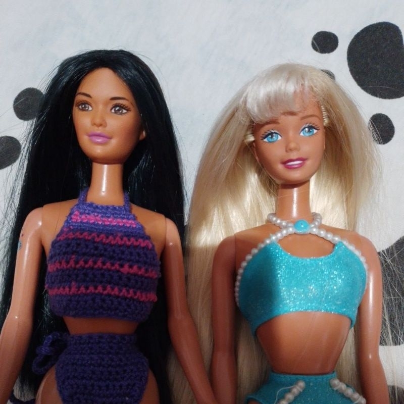 TK 6pcs Família Boneca Grávida Mamãe Bebê Pai Crianças Para Bonecas Barbie  Conjunto