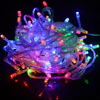 Pisca Pisca com100 Leds 220v Para Decoração De Festa / Natal 10 metros 220v/110v colorido