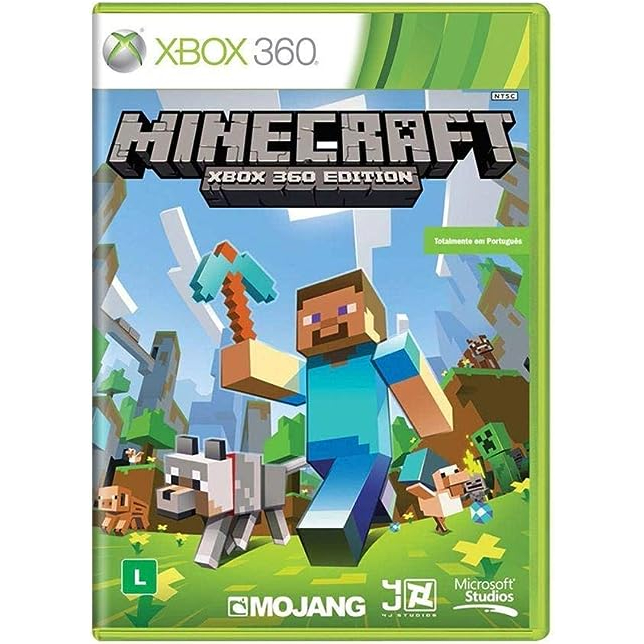 Minecraft Xbox 360 Midia Fisica Original