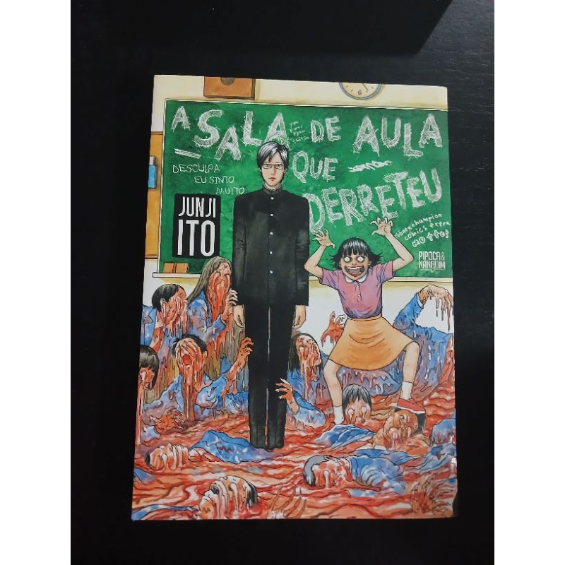 A sala de aula que derreteu - Junji Ito - Mangá Volume Único | Shopee ...