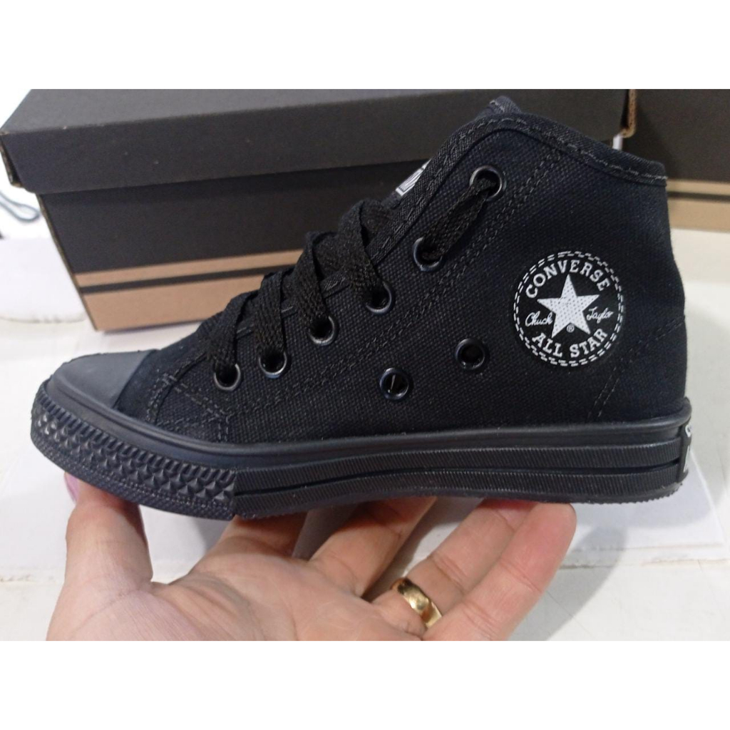 Tenis All star Cano alto e Cano Baixo Confortavel para crianças Infantil