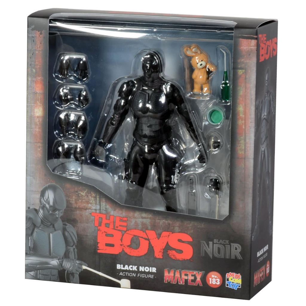 MAFEX BLACK NOIR フィギュア レア品 Boneco Black Noir Mafex The Boys Patria Butcher Homelander