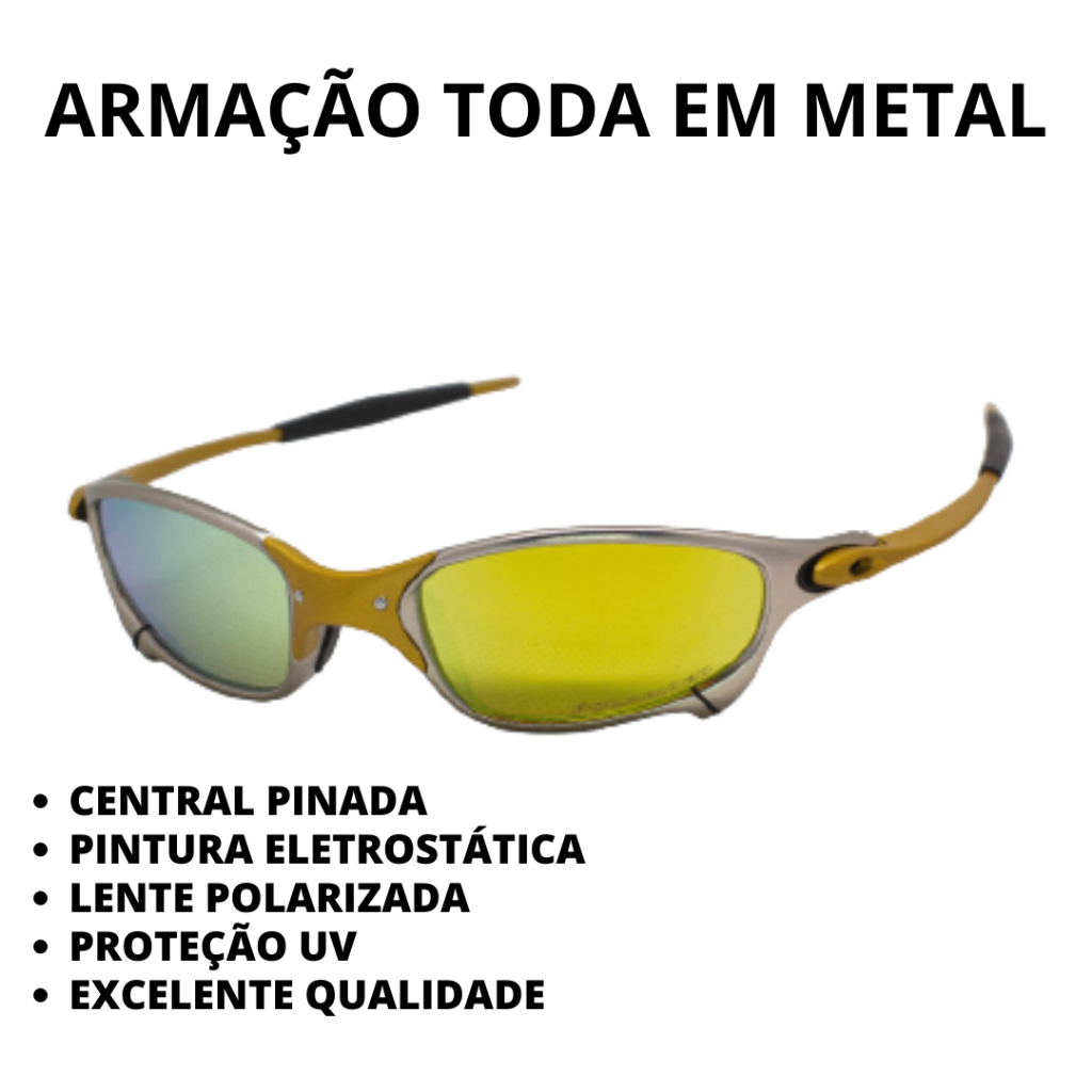 Óculos de Sol MODELO TODO METAL Inspire Juliet Double XX Metal Squared  Diversos Modelos Promocão - Corre Que Ta Baratinho