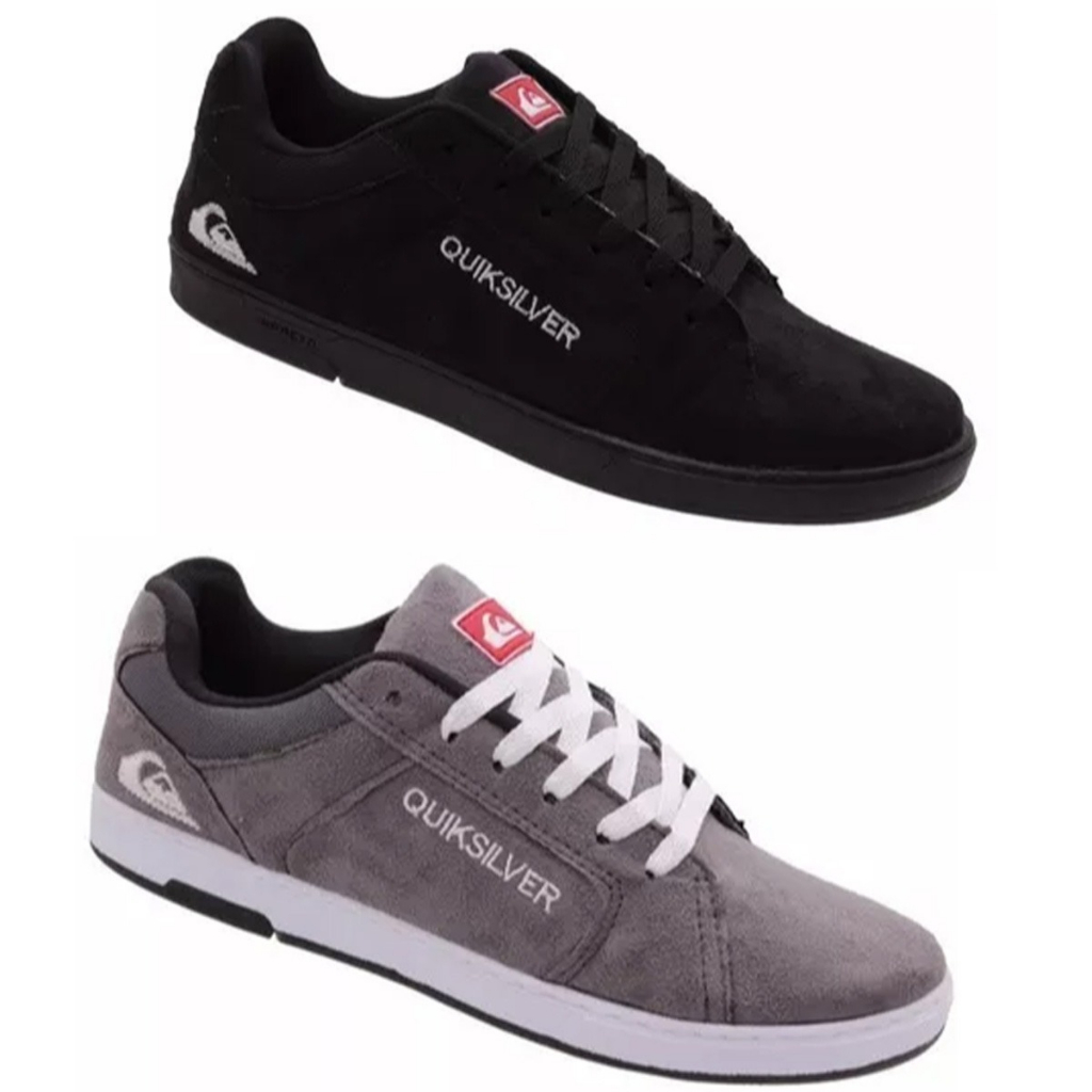 Tênis Quiksilver kit 2 Pares Skate Lançamento Masculino