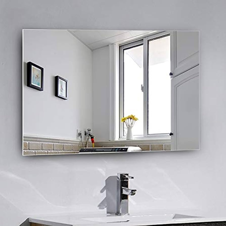 Espelho RETANGULAR 50x60cm com LED À PILHA OU FONTE Espelho para Banheiro -  Decora Loja - Espelho para Banheiro - Magazine Luiza