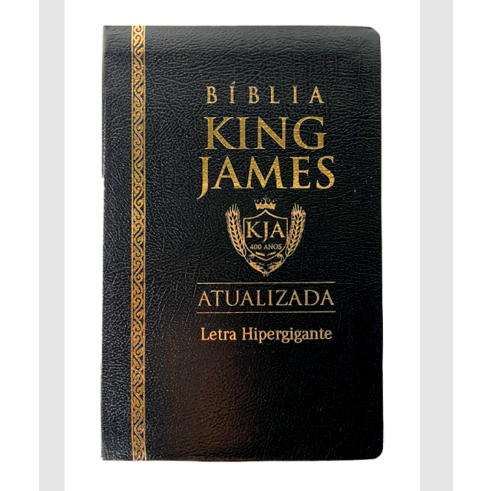 Bíblia King James Atualizada | KJA | Letra Hipergigante | Capa ...