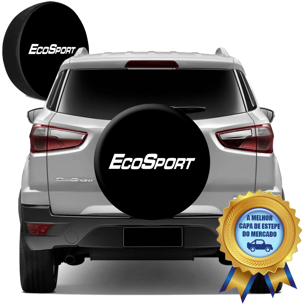 Capa De Estepe Ecosport Aro 14/15/16 Protetora Resistente Poeira Sol Chuva Impermeável Varias Estampas