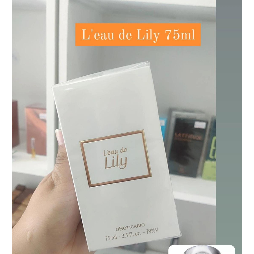 L'eau de Lily Desodorante Colônia 75ml