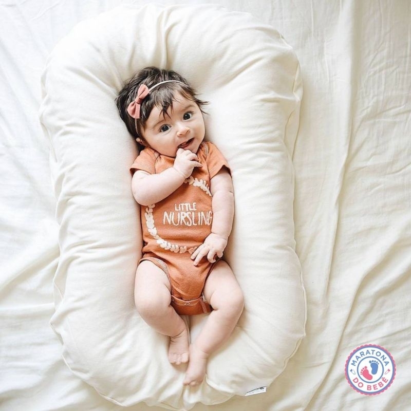 Ninho Casulinho Para Bebê Sensorial Premium + Capa 100% Algodão Menino, Menina e Neutro