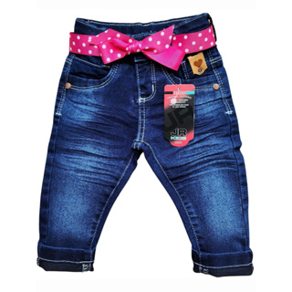 Calça jeans store infantil feminina bebe