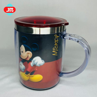 caneca térmica Mickey com tampa - 450ml