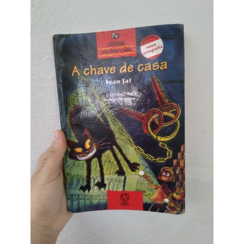 Livro de Ivan Jaf - A chave de casa | Shopee Brasil