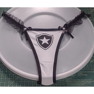 Calcinha sexy time de Futebol Botafogo tamanho M