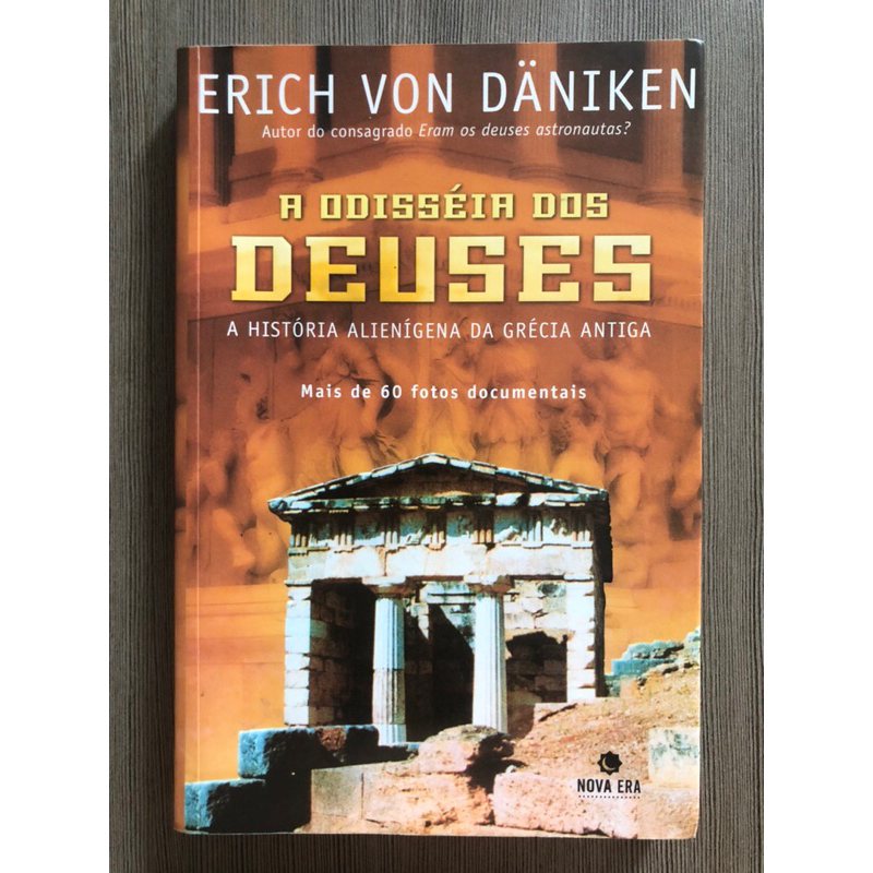 Livro: A Odisséia dos Deuses - Erich Von Däniken | Shopee Brasil