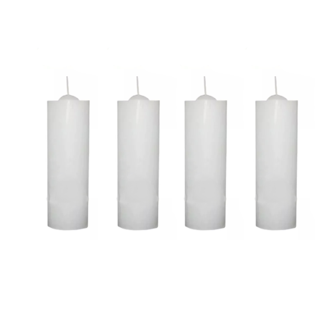 Velas Votiva Dias Branca G Parafina Pura Kit Velas Sete Dias Shopee Brasil