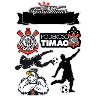Topo de Bolo - Corinthians