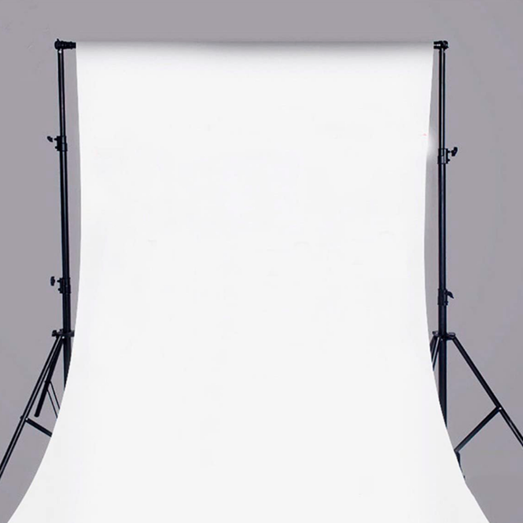 Fundo em Lona Branco para Estúdio Fotográfico
