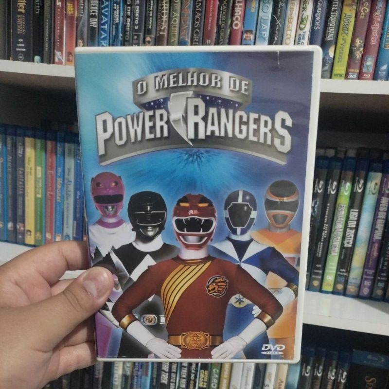DVD O Melhor dos Power Rangers | Shopee Brasil
