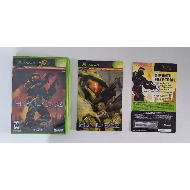 Jogo Halo 2 Xbox Clássico 360 Europeu