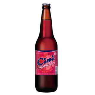 2UNID REFRIGERANTE GASOSA CINI FRAMBOESA GARRAFA VIDRO 600ML TENHA O MELHOR SABOR