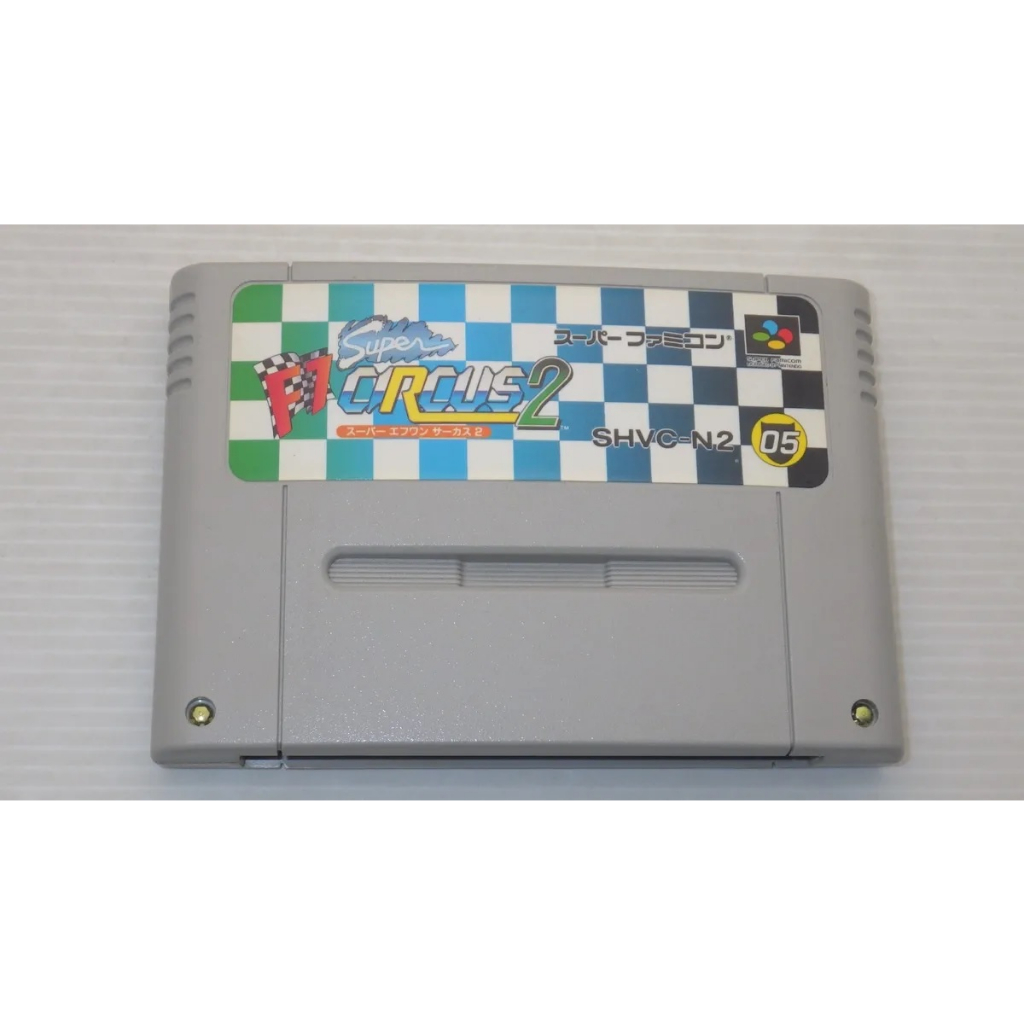 Super F1 Circus 2 - Famicom Super Nintendo - JP Original ( USADO ...