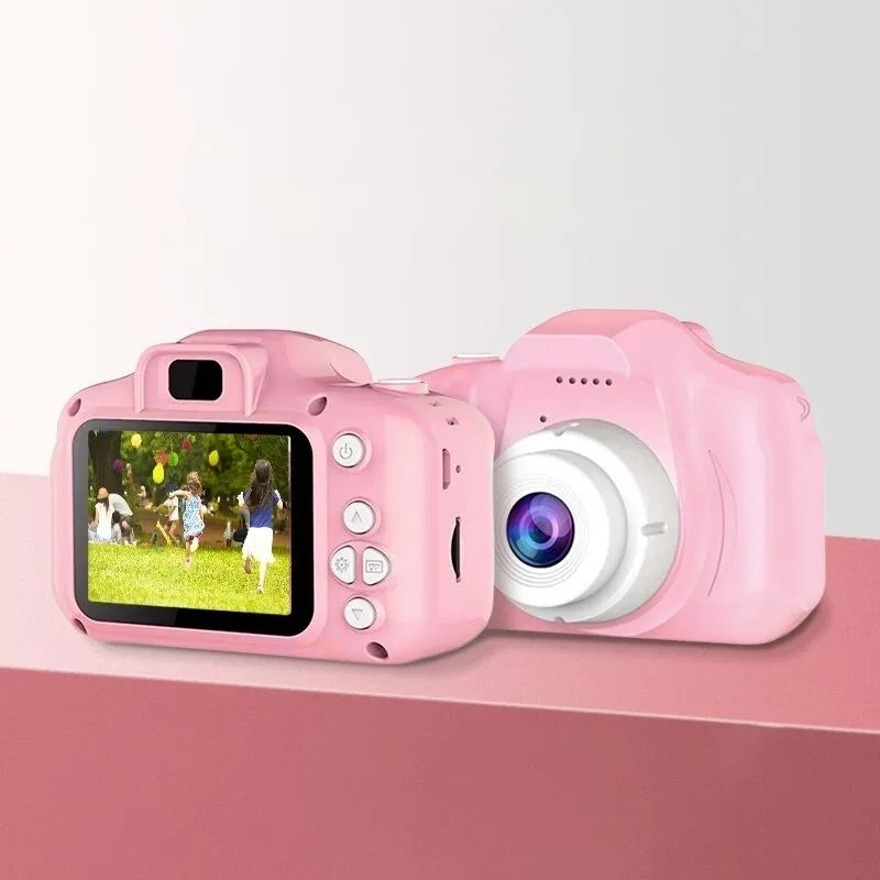 Camera digital rosa brinquedo infantil | Shopee Brasil