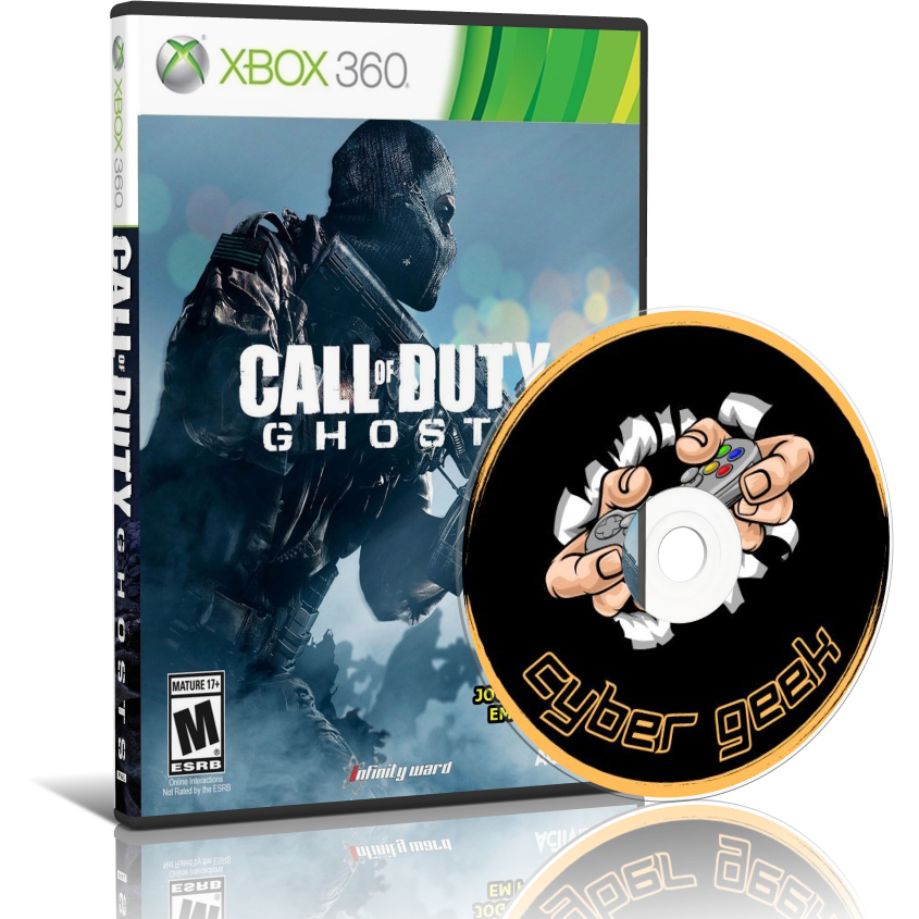 Call Of Duty Ghosts (2 Dvd`s) para xbox 360 versão LT 3.0