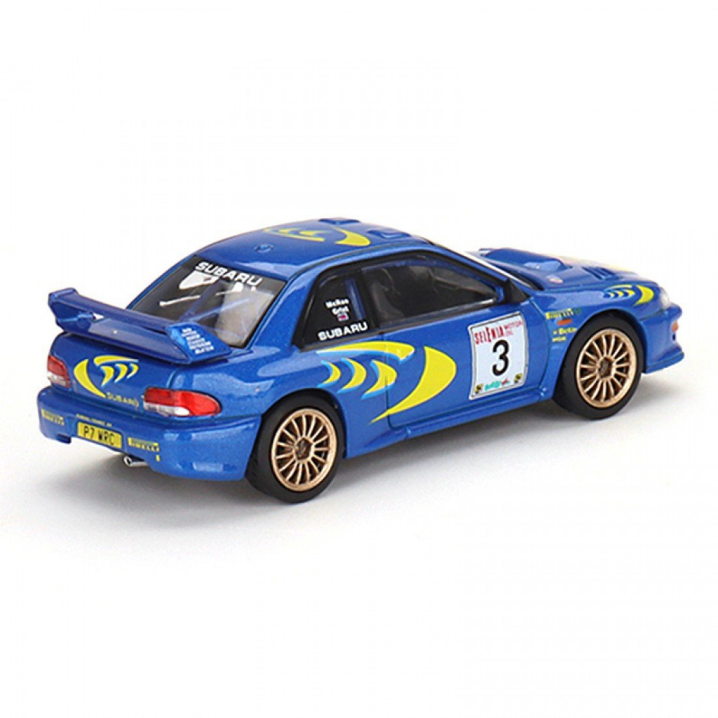 Mini GT MGT00512-L 512 1/64 SUBARU IMPREZA WRC97 1997 VENCEDOR