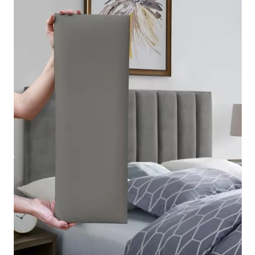 Placa módulo de Cabeceira Estofada Adesiva Modulada 20x55cm preço unidade