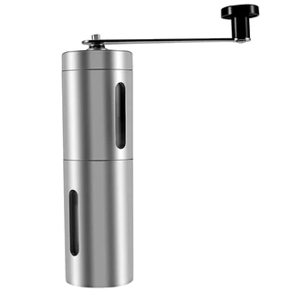 Moedor De Café Manual Triturador De Grãos Em Inox C/ Ajuste