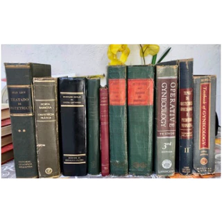 Lote 10 Livros Usados De Capa Dura P/ Decoração